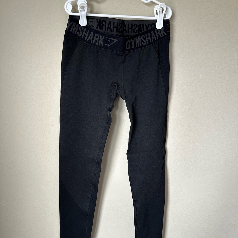 Gymshark Black Leggings Athletic Stretch